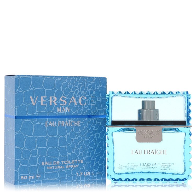Perfume/Col. Masc. Man Versace (Blue) 50 ML Fraiche Eau De Toilette