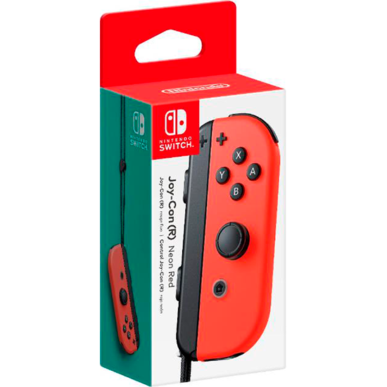 Controle Nintendo Joy-Con Neon Vermelho-HACAJRPAA