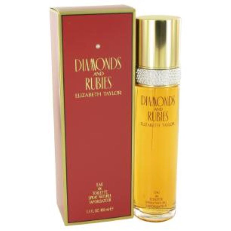 Perfume Feminino Diamonds & Rubies Elizabeth Taylor 100 ML Eau De Toilette