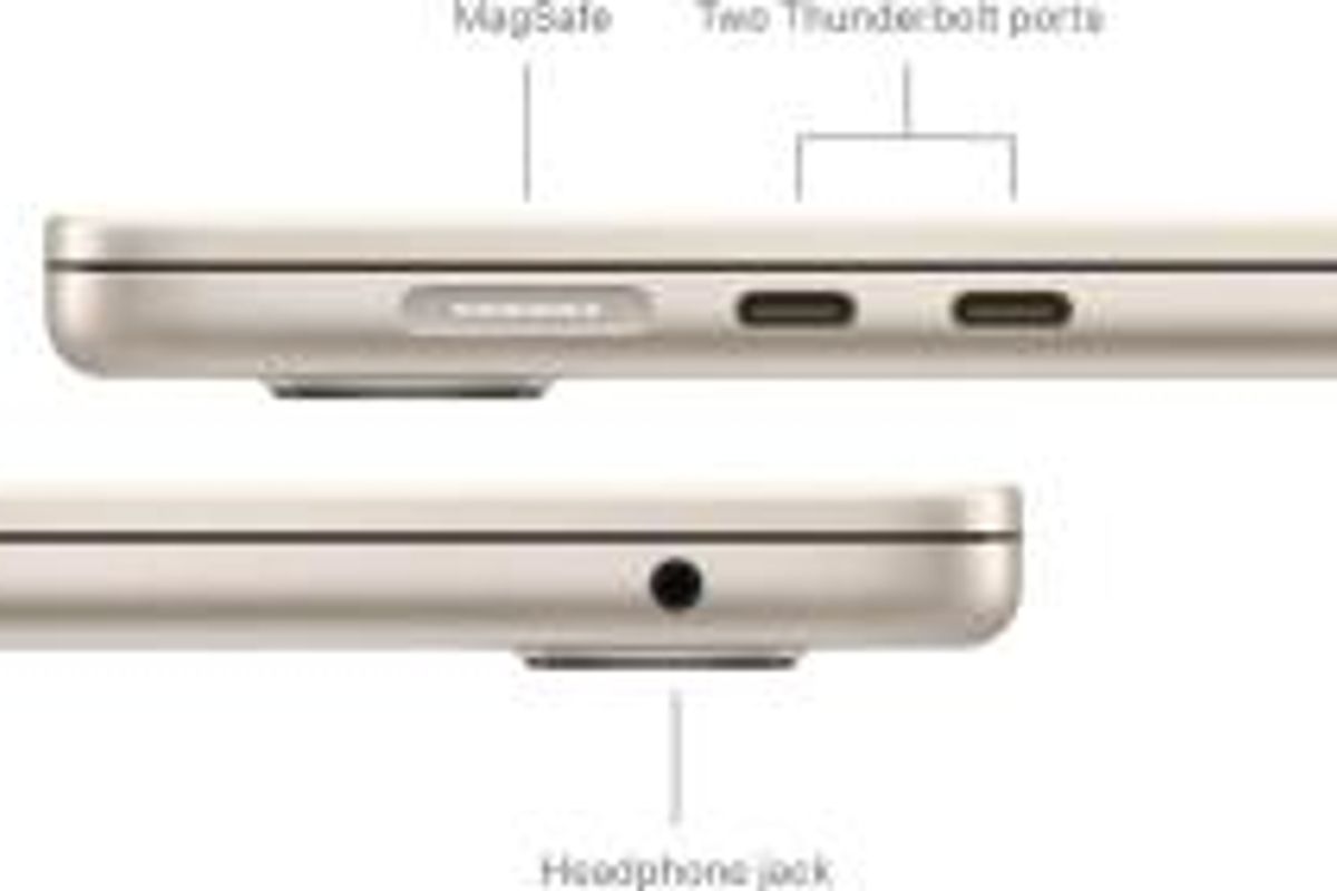 Apple MacBook Air 15" M3 Chip 16GB RAM 512GB SSD Cor Starlight