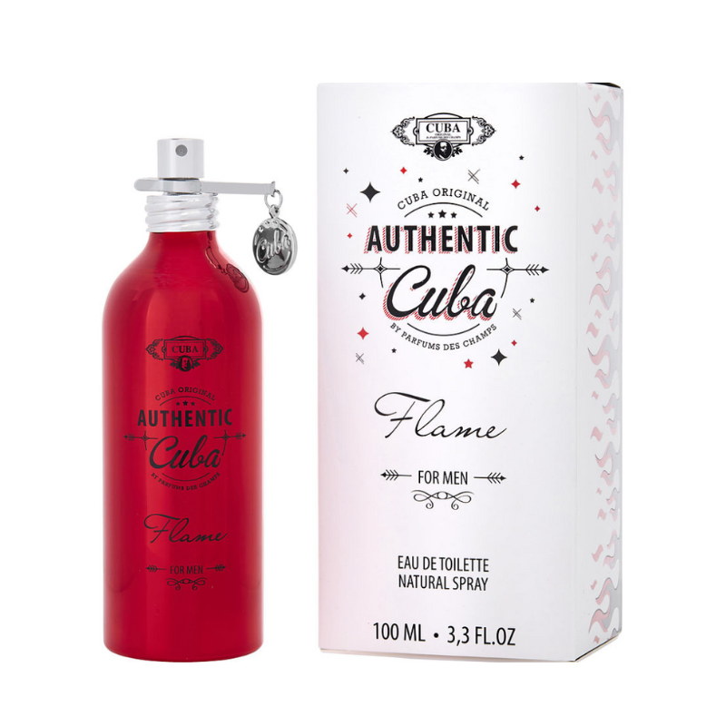Perfume Masculino Cuba Authentic Flame Edt 100 ML