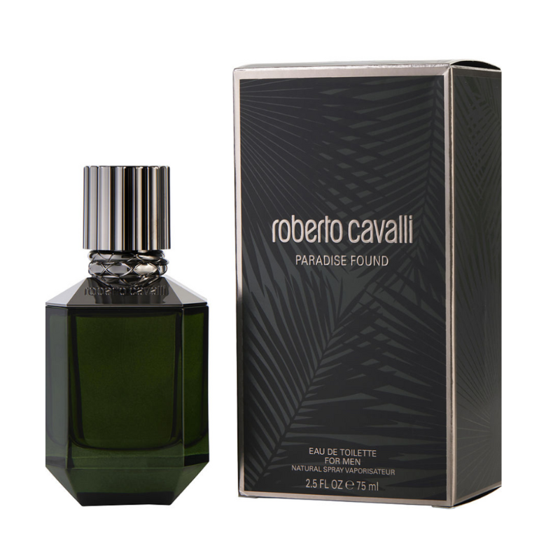Perfume Masculino Roberto Cavalli Paradise Found Edt 75 ML
