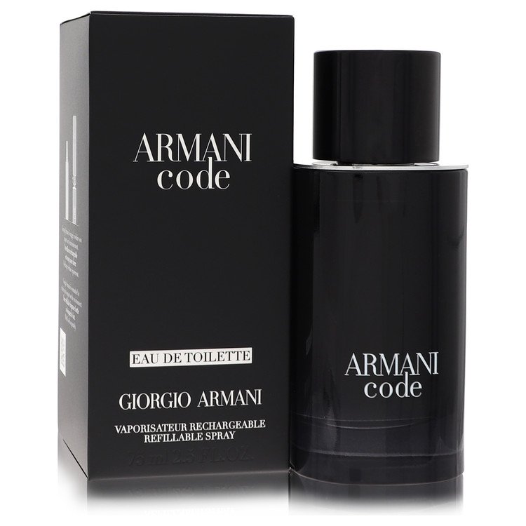 Perfume Masculino Armani Code Giorgio Eau De Toilette Refillable 75 Ml