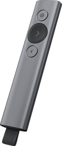 Logitech - Spotlight Presentation Remote - Slate