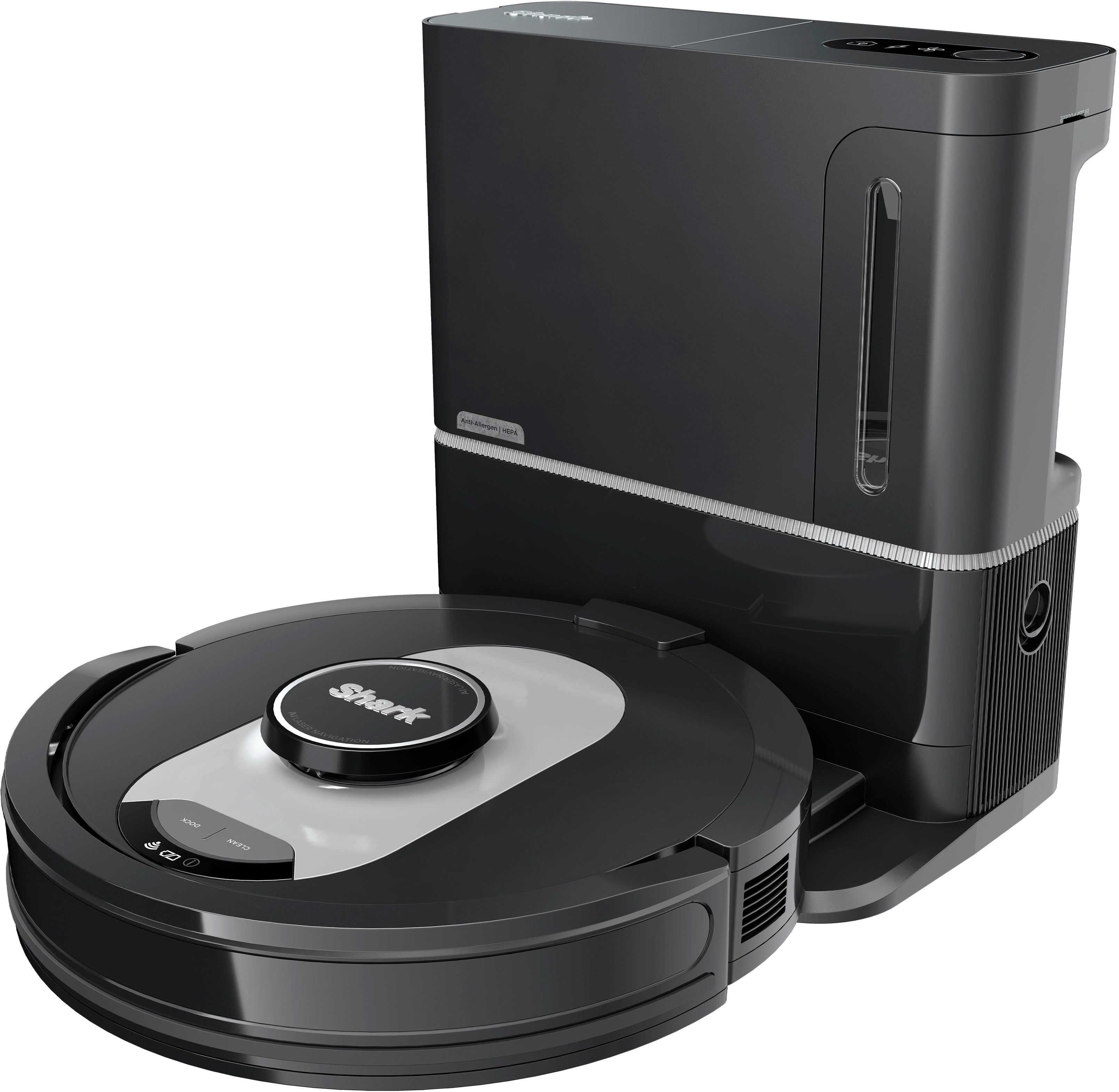 Shark - Ai Rv2502Ae Wi-Fi Aspirador Robo Com Xl Hepa - Preto-Rv2502Ae