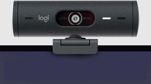 Logitech - Brio 500 1920x1080p Webcam with Privacy Cover - Graphite