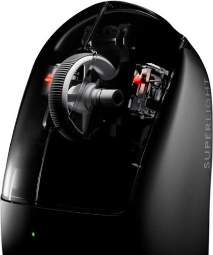 Logitech - G PRO X SUPERLIGHT 2 LIGHTSPEED Lightweight Wireless Optical Gaming Mouse with HERO 32K DPI Sensor - Black