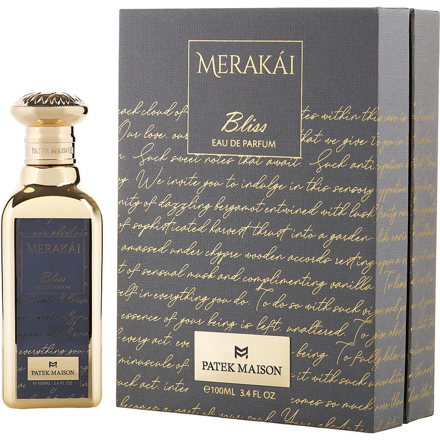 Perfume Unisex Patek Maison Merakai Bliss Eau De Parfum Spray 100 Ml
