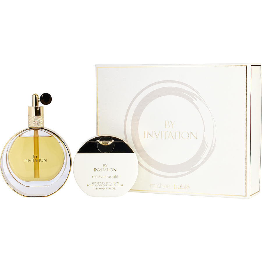 Perfume Feminino Michael Buble Invitation EDP Spray 100 Ml&Loção Corporal 150