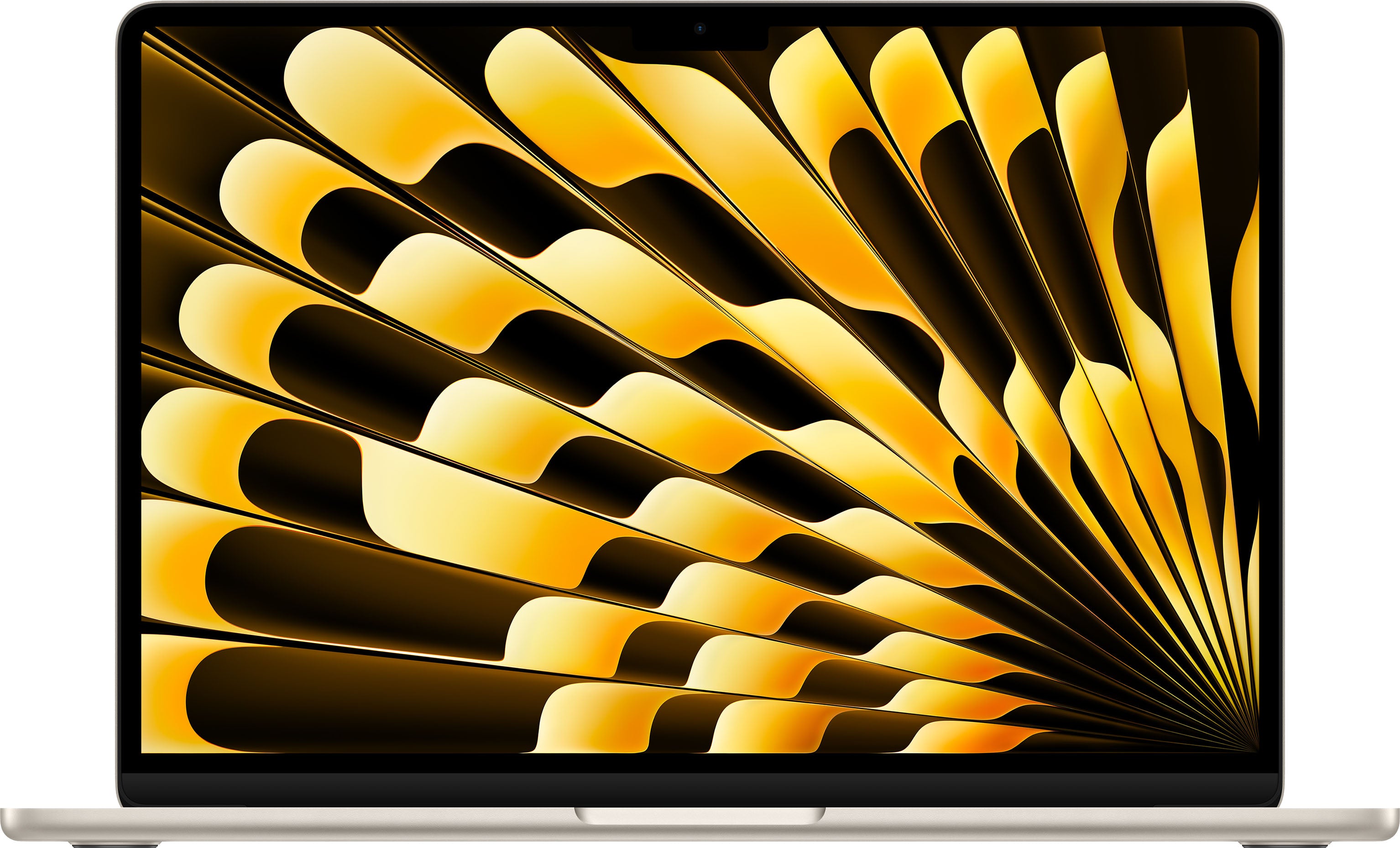 MacBook Air 13-" Laptop - Apple M3 chip - 8GB Memória - 256GB SSD (Lançamento ) - Dourado