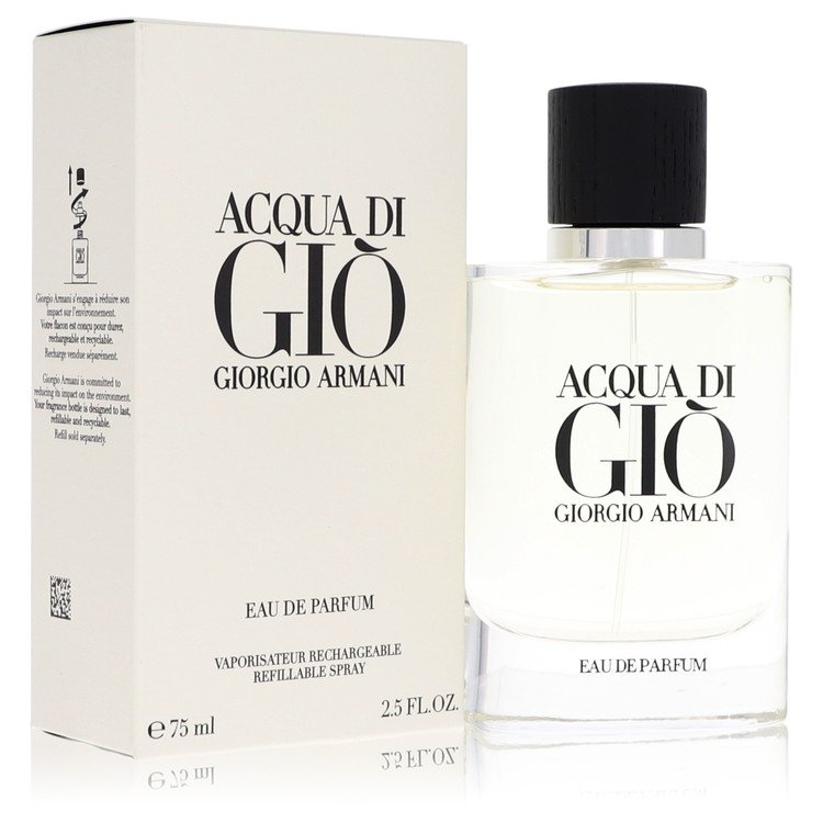 Perfume Masculino Giorgio Armani 75 ML Eau De Parfum Refil