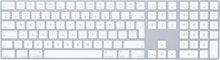 Apple - Magic Keyboard Com Numeric Keypad - Prata /Branco