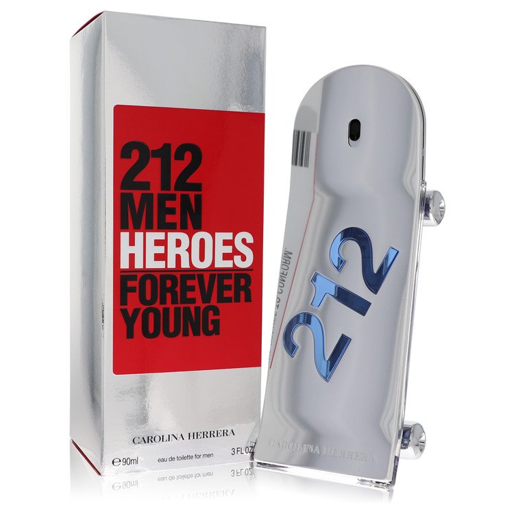 Perfume Masculino 212 Heroes Carolina Herrera Eau De Toilette 90 Ml