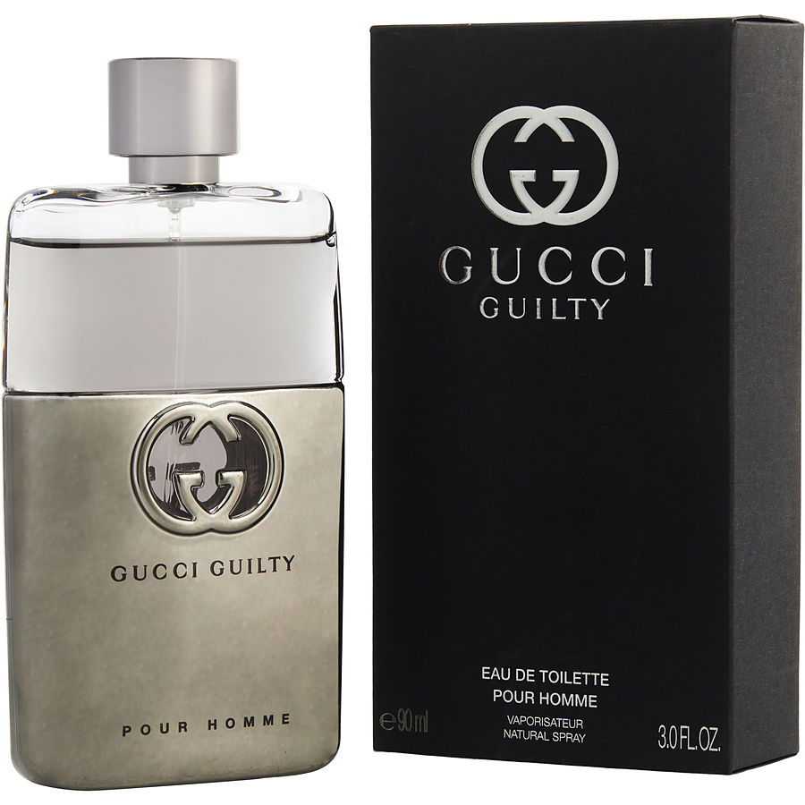 Perfume Masculino Gucci Guilty Pour Homme Gucci Eau De Toilette Spray 90 Ml (Nova Embalagem)