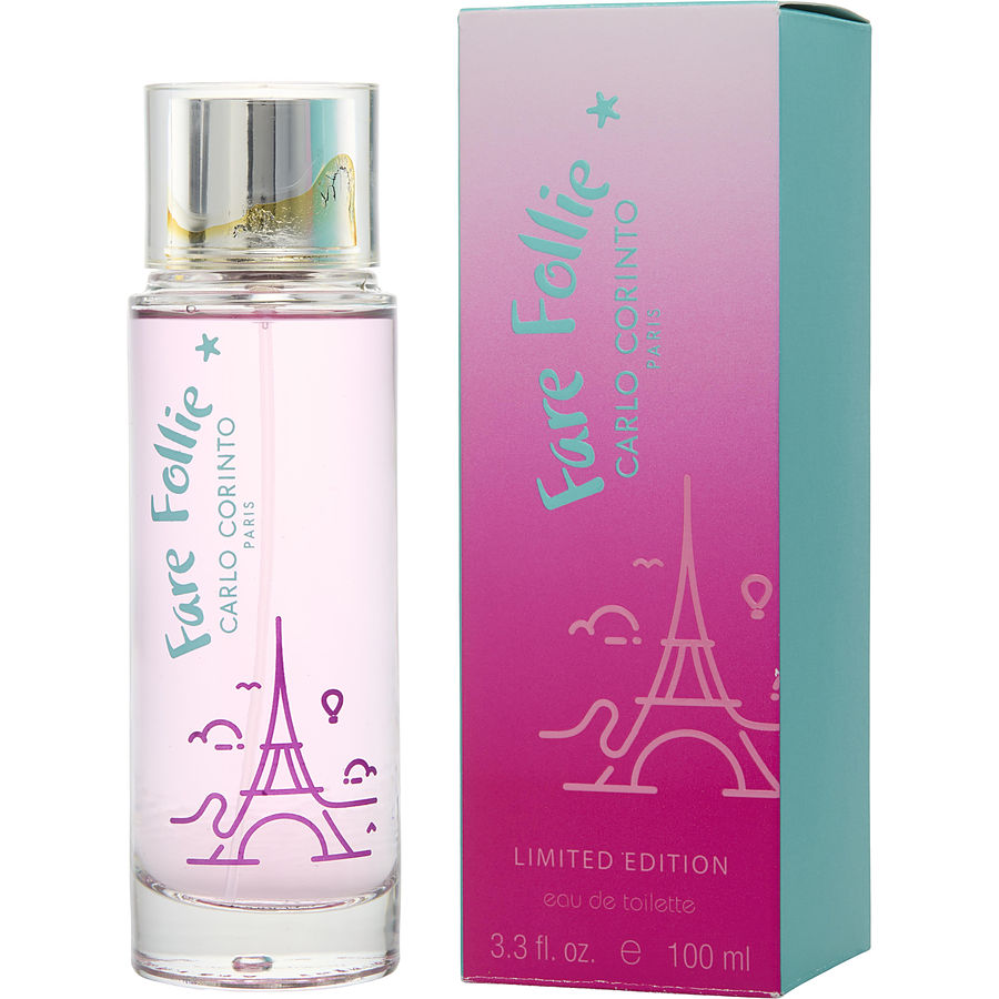 Perfume Feminino Carlo Corinto Fare Follie Edição Limitada Edt Spray 100 Ml