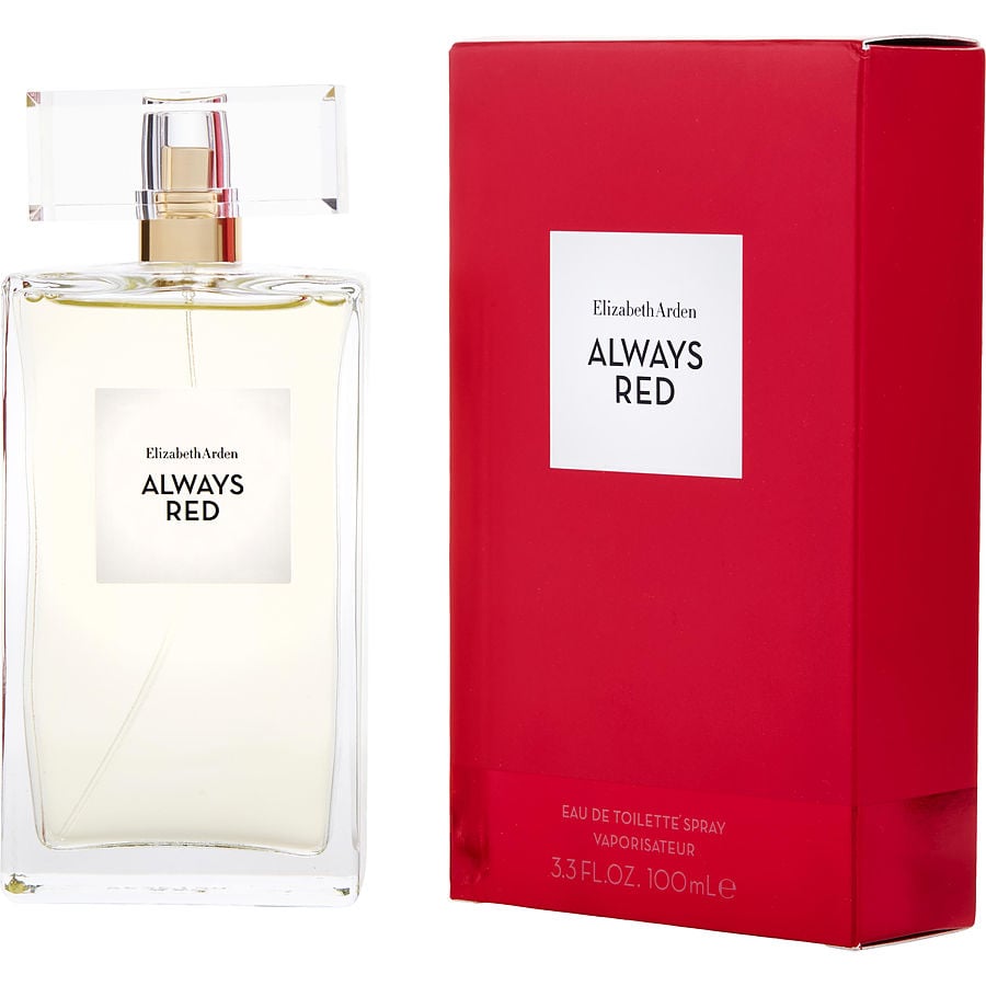 Perfume Feminino Elizabeth Arden Always Red Edt Spray 100 Ml (Nova Embalagem)