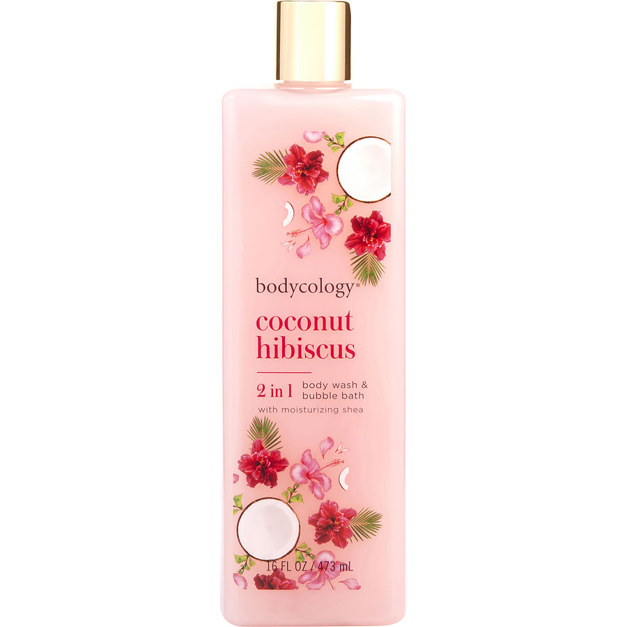 Sabonete Feminino Bodycology Coconut Hibiscus Líquido 470 Ml