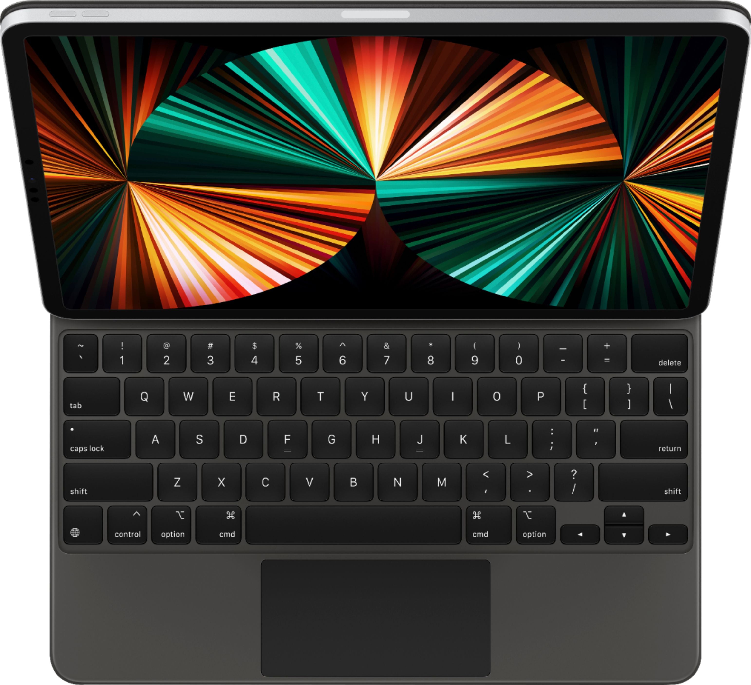 Apple - Magic Keyboard for 12.9-" iPad Pro (3rd, 4th, 5th, and 6th Geração ) - Preto