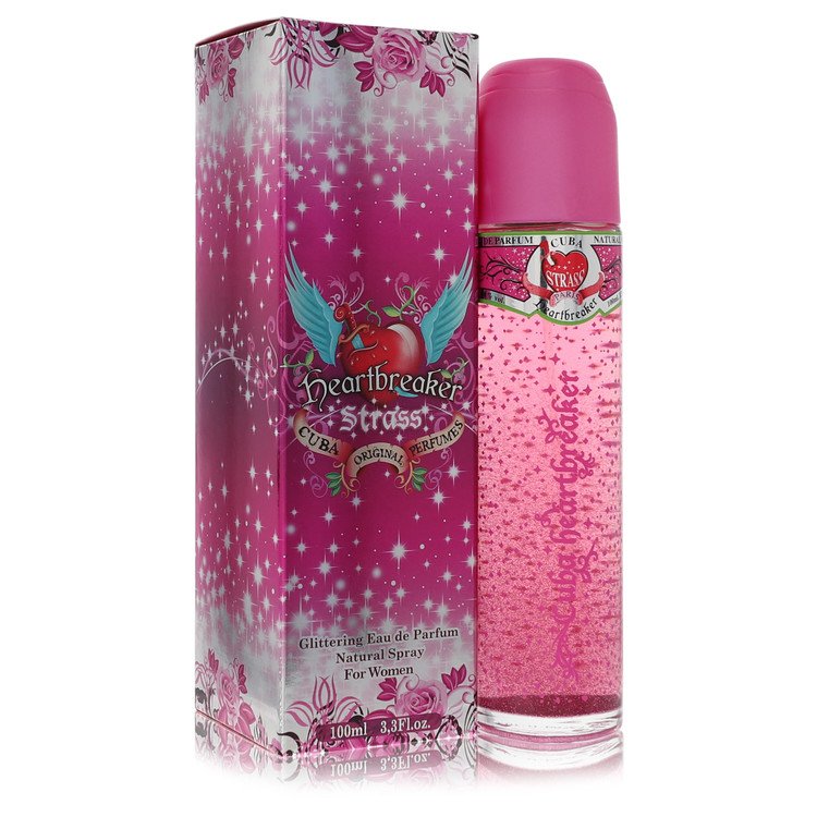 Perfume Feminino Cuba Strass Heartbreaker Fragluxe 100 ML Eau De Parfum