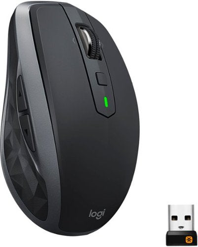 Logitech - MX Anywhere 2S Wireless Laser Mouse - Black