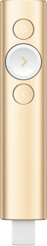 Logitech - Spotlight Presentation Remote - Gold