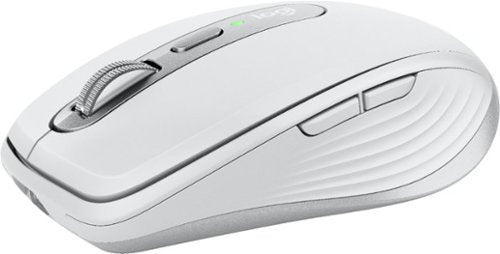 Logitech - MX Anywhere 3 Wireless Compact Mouse for Mac with Ultrafast Scrolling - Pale Gray