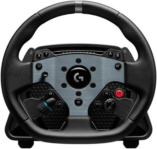 Logitech - PRO Racing Wheel for PC with TRUEFORCE Force Feedback - Black