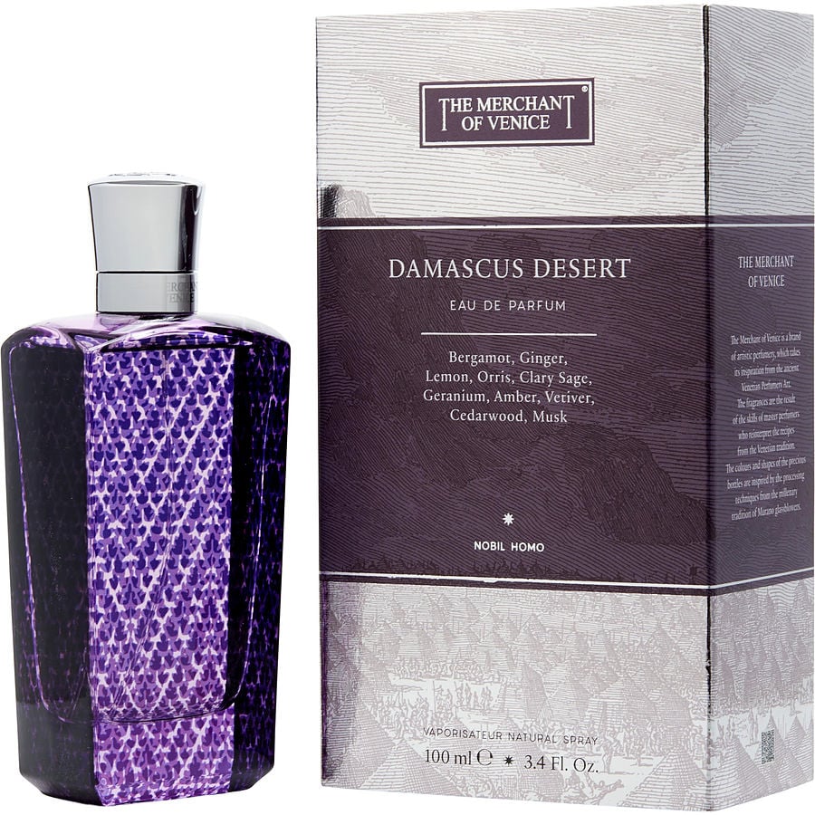 Perfume Masculino Merchant Of Venice Damascus Desert Eau De Parfum Spray 100 Ml