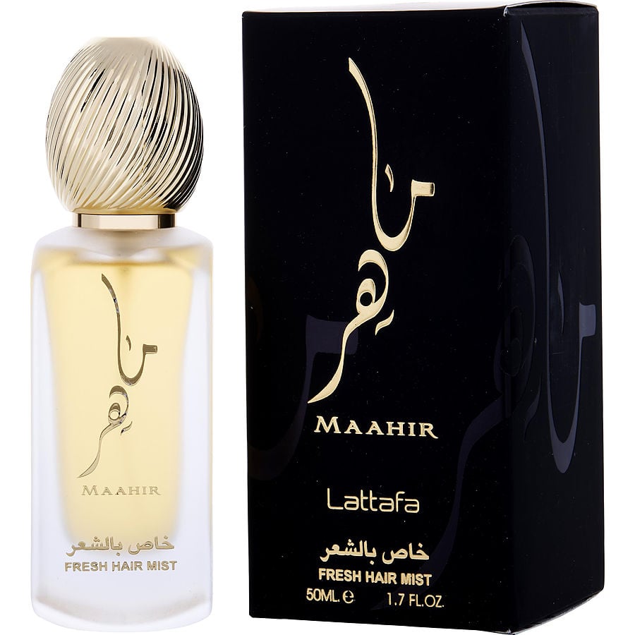 Água De Cheiro Unisex Lattafa Maahir Para O Cabelo 50 Ml