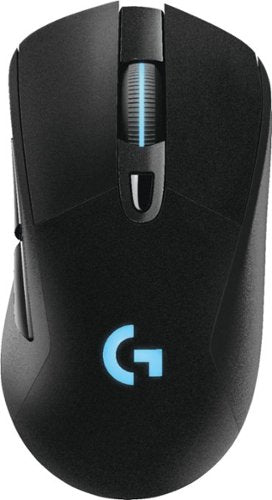 Logitech - G703 LIGHTSPEED Wireless Optical Gaming Mouse - Black