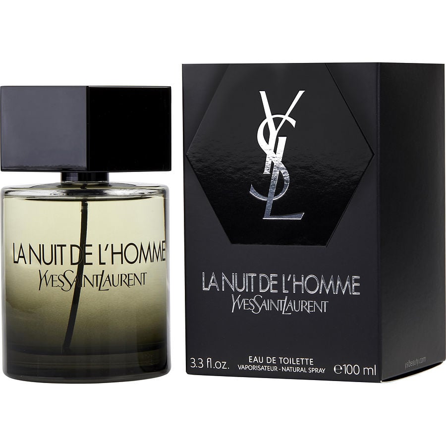 Perfume Masculino La Nuit De L'Homme Yves Saint Laurent Yves Saint Laurent Eau De Toilette Spray 100 Ml (Nova Embalagem)