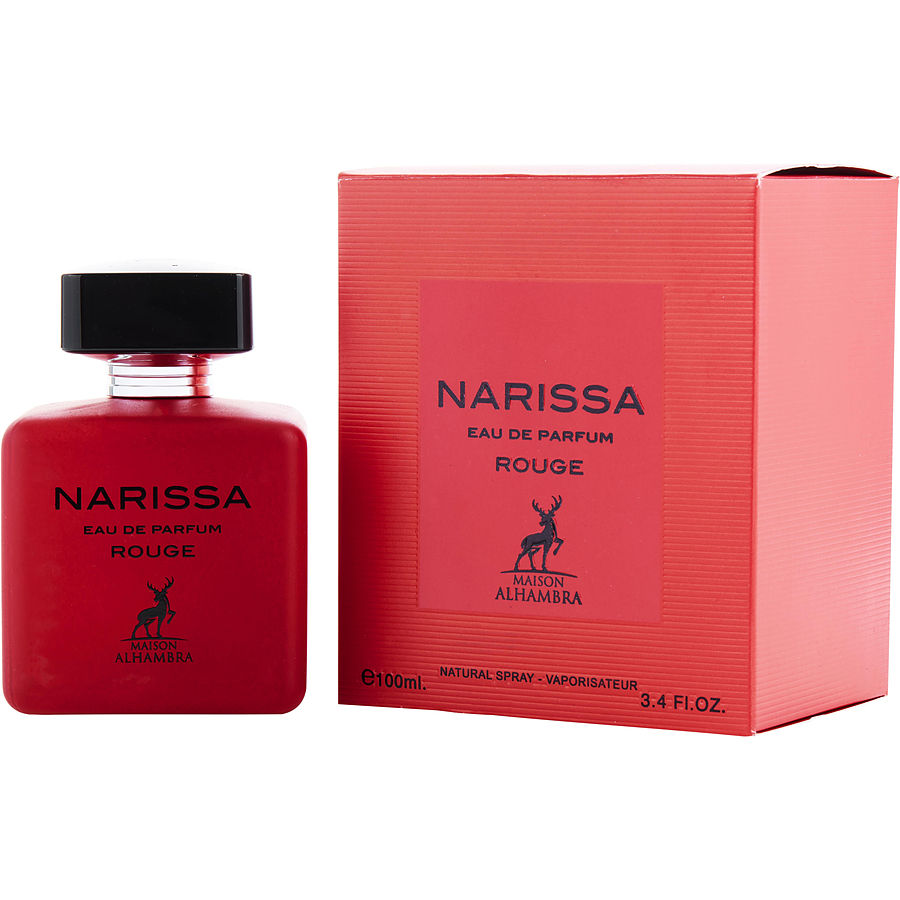 Perfume Feminino Maison Alhambra Narissa Rouge Eau De Parfum Spray 100 Ml