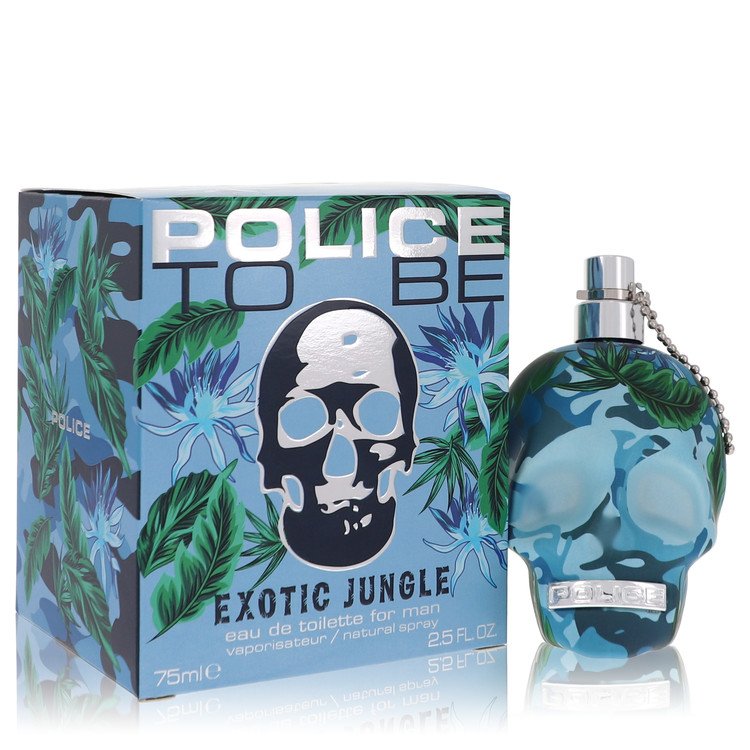 Col. Masculino Police To Be Exotic Jungle Colognes 75 ml Eau De Toilette