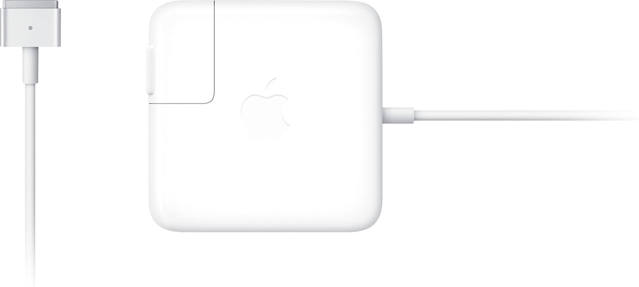 Apple - 45W MagSafe 2 C/ carregador Com Magnetic DC Conector - Branco