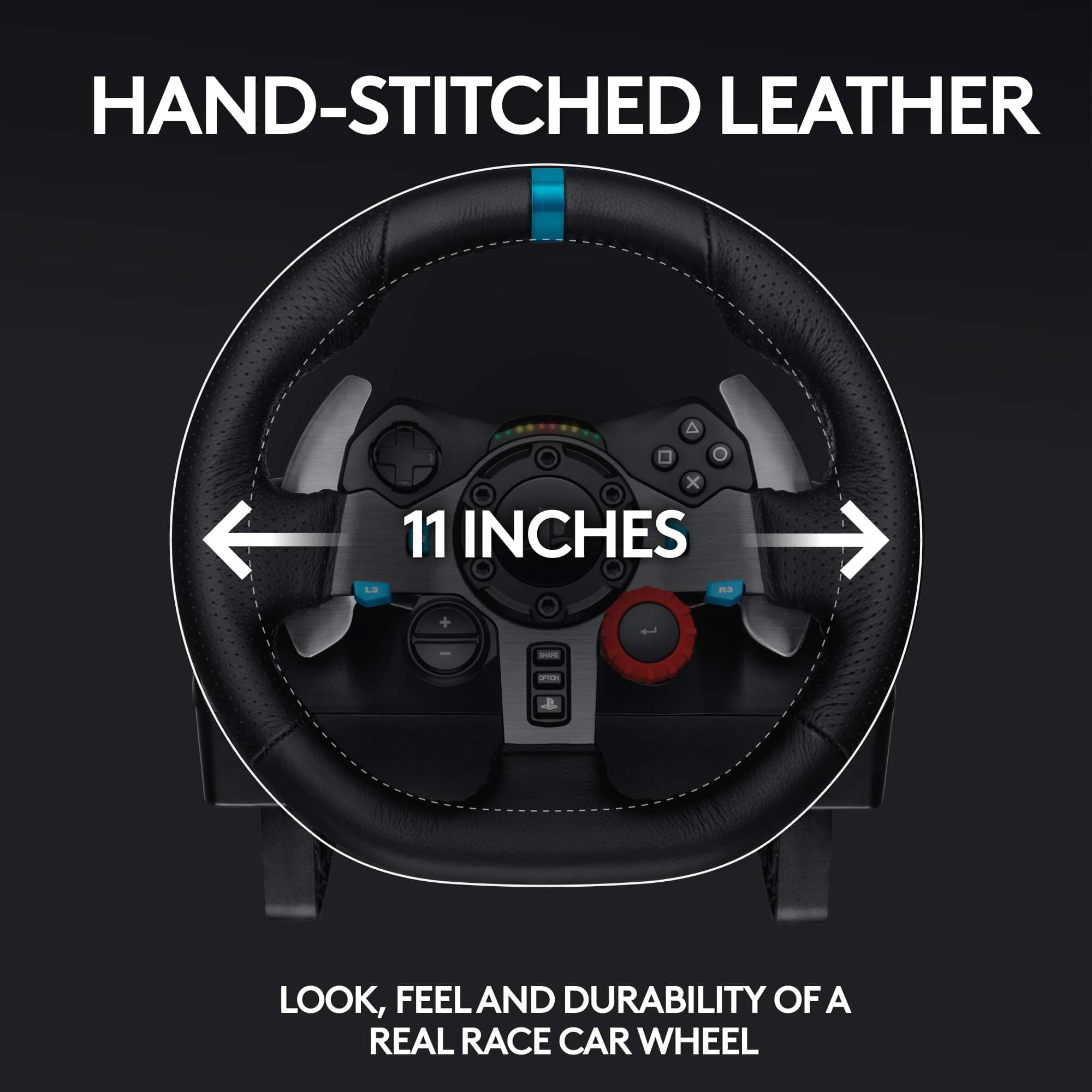 Logitech - Volante e pedais de corrida Driving Force G29 para PS5, PS4, PC, Mac - Preto-941-000110