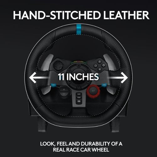 Logitech - Volante e pedais de corrida Driving Force G29 para PS5, PS4, PC, Mac - Preto-941-000110