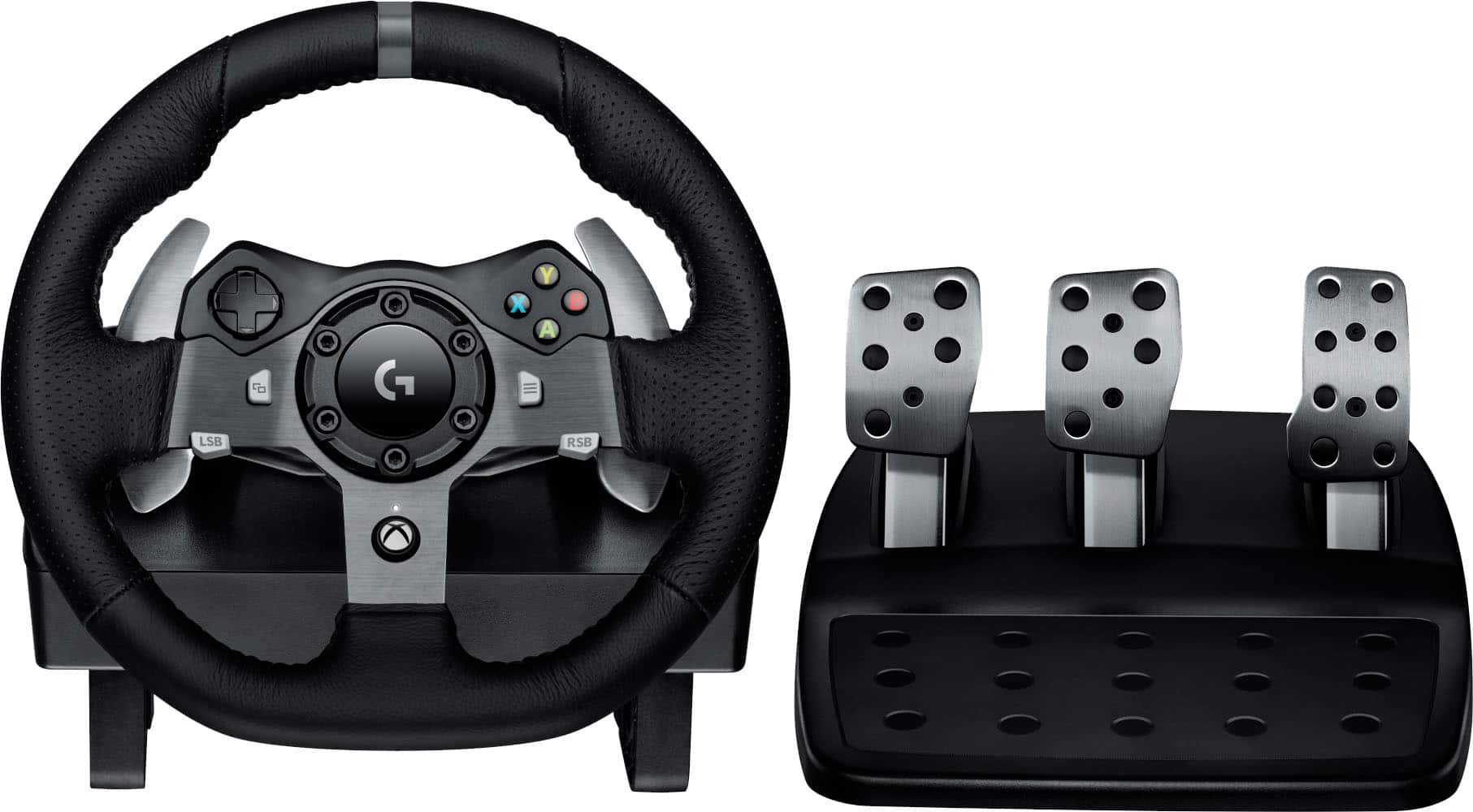 Logitech - Volante e pedais de corrida Driving Force G920 para Xbox Series X | S, Xbox One, PC - Preto-941-000121