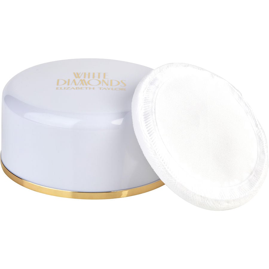 Talco Feminino Elizabeth Taylor White Diamonds Perfumado 75 Ml