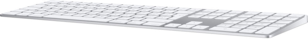 Apple - Magic Keyboard Com Numeric Keypad - Prata /Branco