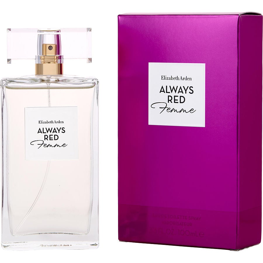 Perfume Feminino Elizabeth Arden Always Red Femme Edt Spray 100 Ml (Nova Embalagem)