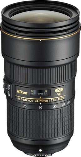 Nikon - Lente zoom grande angular AF-S NIKKOR 24-70mm f/2.8E ED VR - Preto-20052