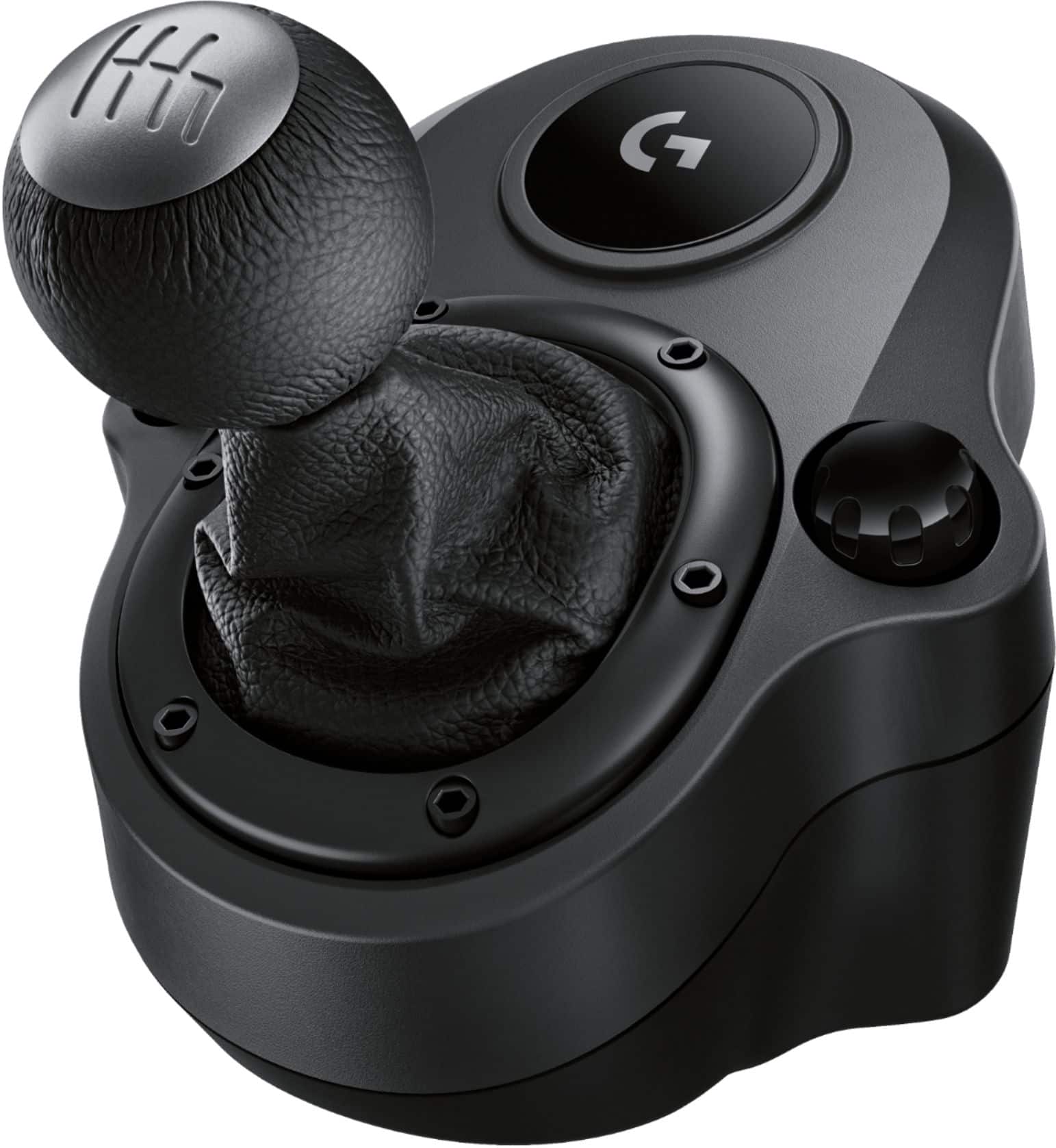 Logitech - Driving Force Shifter - Câmbio para Xbox Series X | S, Xbox One e PlayStation 4 e 5 - Preto/Prata-941-000119