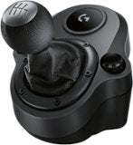 Logitech - Driving Force Shifter - Câmbio para Xbox Series X | S, Xbox One e PlayStation 4 e 5 - Preto/Prata-941-000119