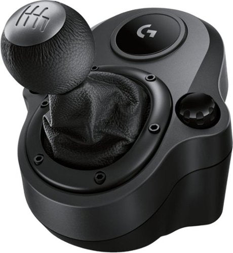 Logitech - Driving Force Shifter - Câmbio para Xbox Series X | S, Xbox One e PlayStation 4 e 5 - Preto/Prata-941-000119