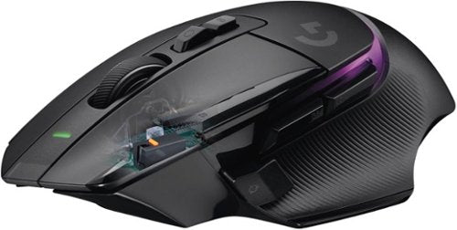 Logitech - G502 X PLUS LIGHTSPEED Wireless Gaming Mouse with HERO 25K Sensor - Black