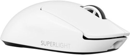 Logitech - G PRO X SUPERLIGHT 2 LIGHTSPEED Lightweight Wireless Optical Gaming Mouse with HERO 32K DPI Sensor - Off-White