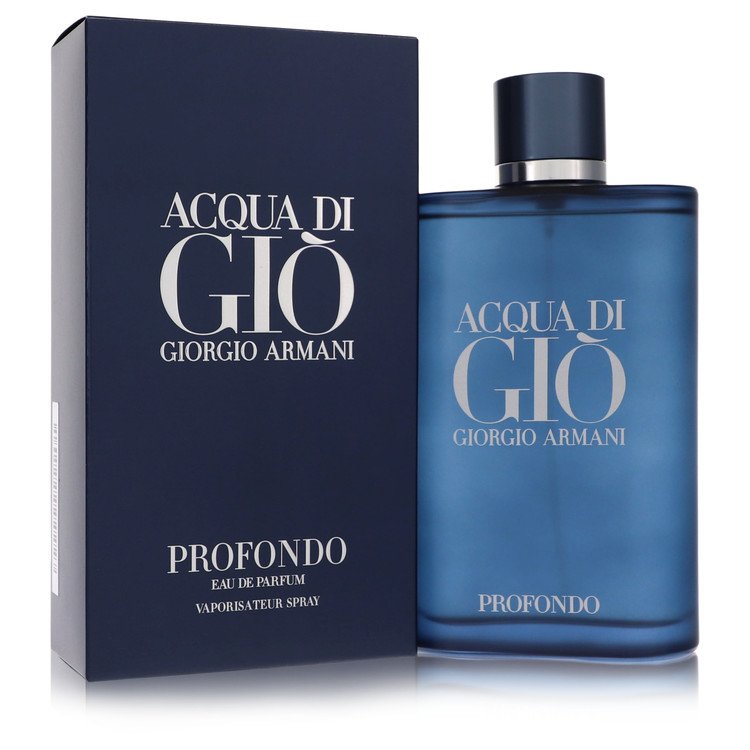 Col. Masculino Acqua Di Gio Profondo Giorgio Armani 200 ml Eau De Parfum