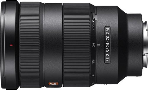 Sony - Lente zoom padrão G Master FE 24-70 mm F2.8 GM Full-Frame E-Mount - Preto-SEL2470GM