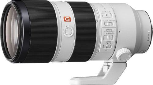 Sony - Lente zoom telefoto G Master FE 70-200 mm F2.8 GM OSS Full-Frame E-Mount - Branco-SEL70200GM