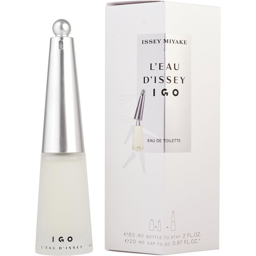 Perfume Feminino Issey Miyake L'Eau D'Issey I Go Edt Spray 60 Ml (Vidro)&Versão Viagem 20 (Cap)